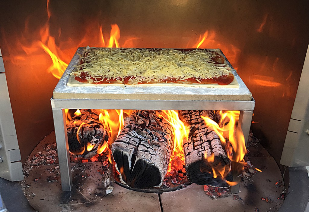 Zubehör Firestar-Gartenkamine - Pizzastein für DN 700 und DN 800